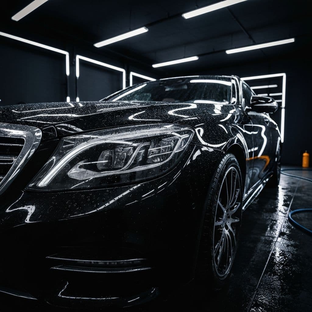 Akdemir Auto Detailing garajında profesyonel oto detaylı temizlik